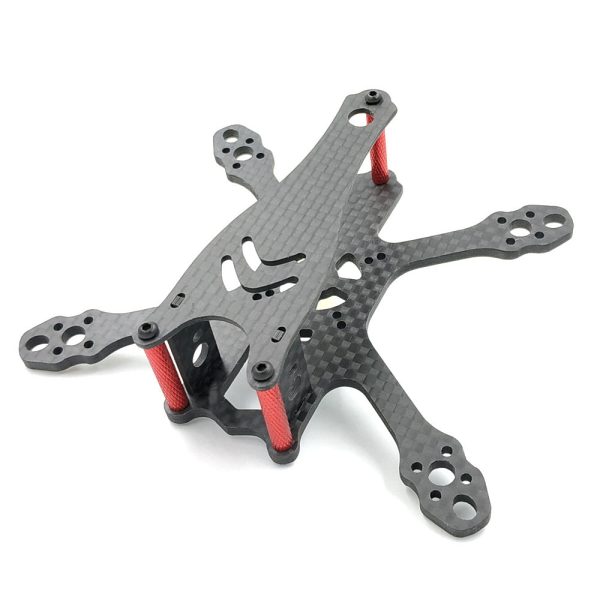 AlfaRC Cicada98 98mm Wheelbase 3mm Arm 2 Inch 3K Carbon Fiber Frame Kit for RC Drone FPV Racing For Cheap